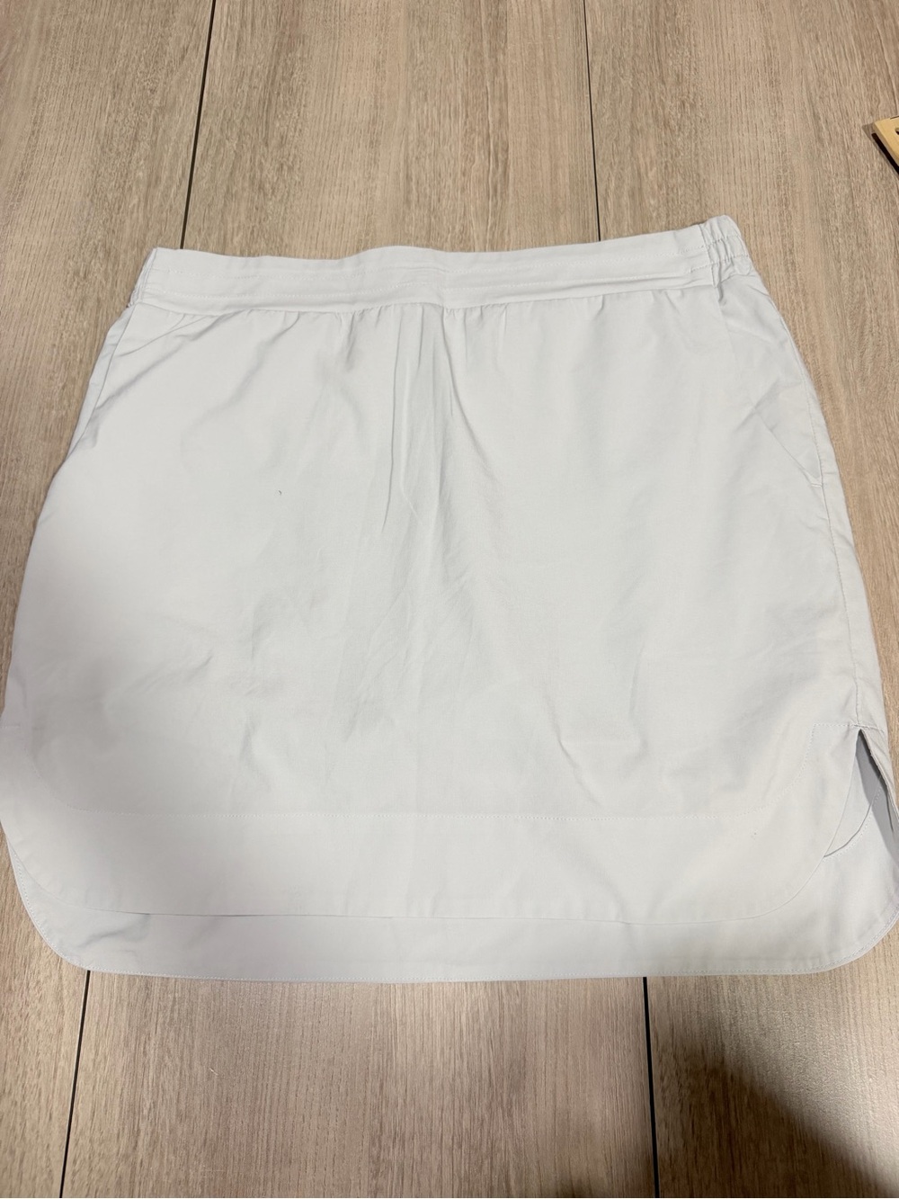 Athleta White Athletic Skirt with Liner